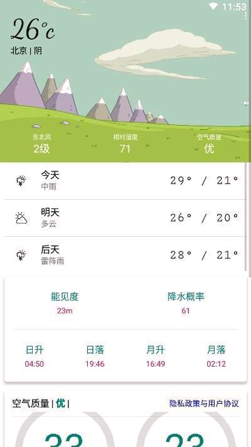 明日天气图3