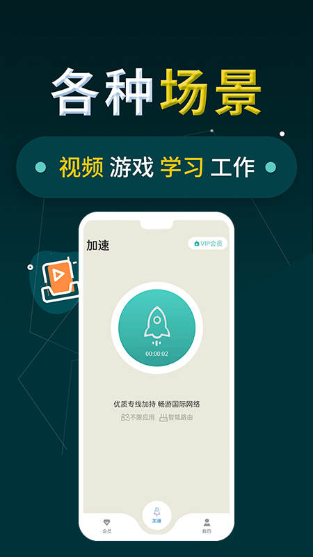 小火箭加速器经典版图3