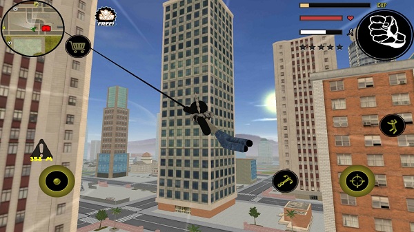 Stickman Rope Hero无限金币版图1