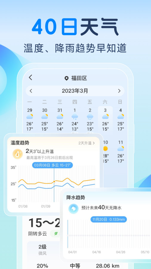 智知天气精简版图2